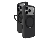 AmazingThing Cloudie na iPhone 17 Pro Max z podstawką - czarne - 1526893 - zdjęcie 1